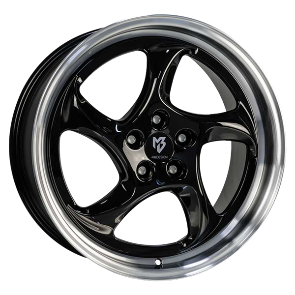 mbDESIGN TURBO Black Polished 9,00x19 5x112,00 ET42,00