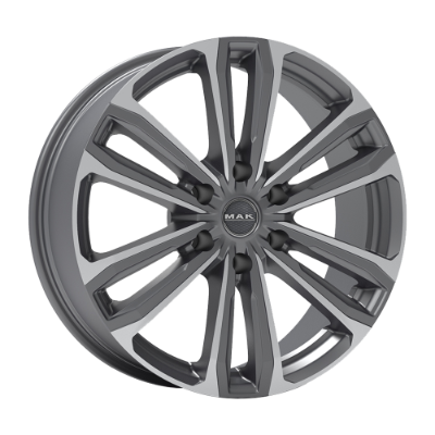 MAK Safari 6 Gun Metallic Mirror 7,50x17 6x130,00 ET50,00